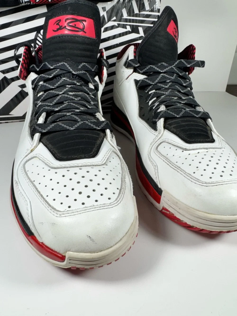 Li-Ning Way of Wade 2 Overtown Dwayne Wade White Red Black Men’s 12 WOW Sneakers